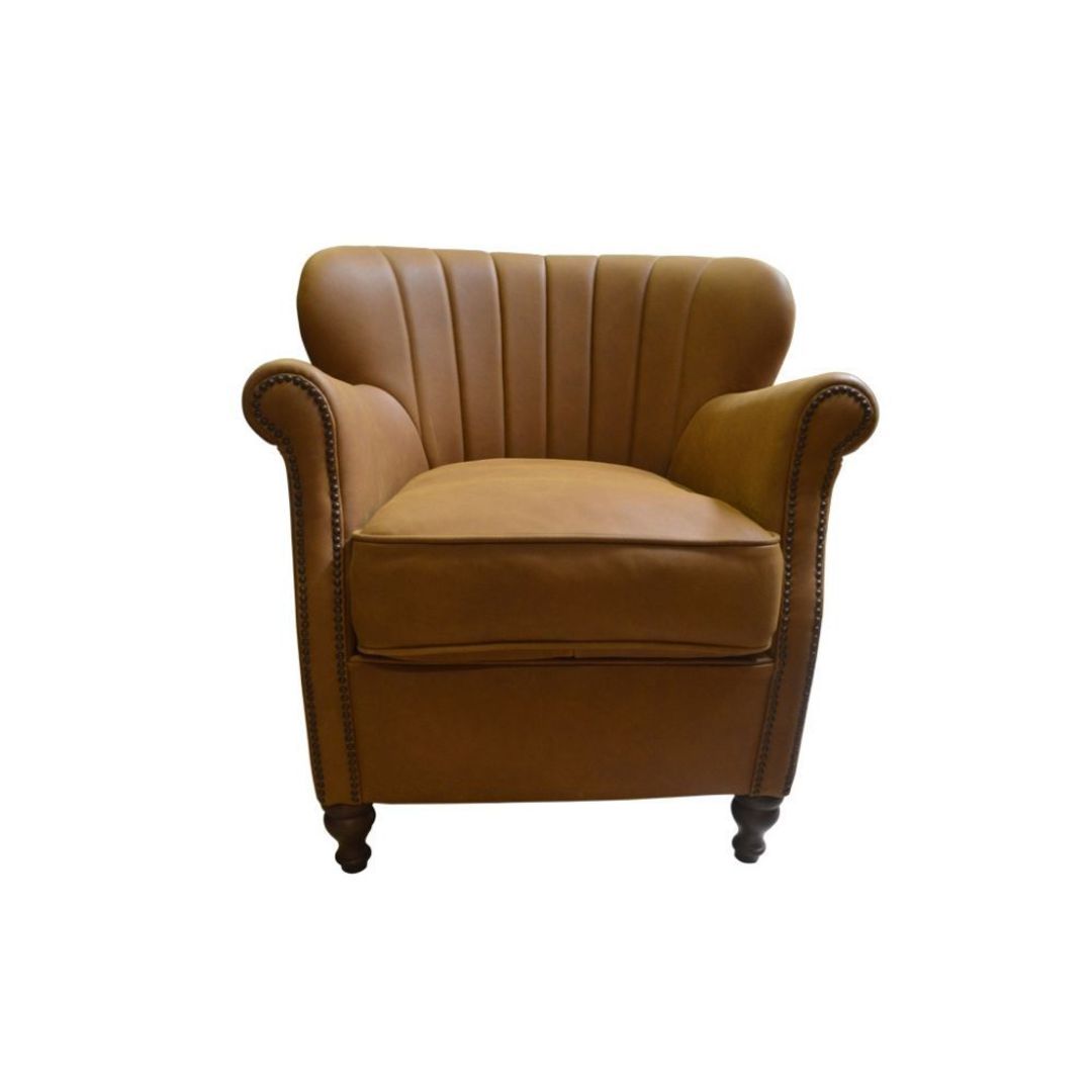 A&J Percy Accent Chair Leather image 2